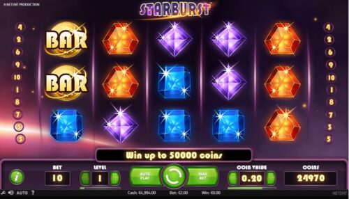 De bekende slot Starburst